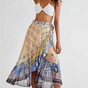 Raga by Free People Bohemian Skirt Small